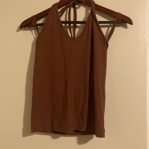 Rust red Halter top